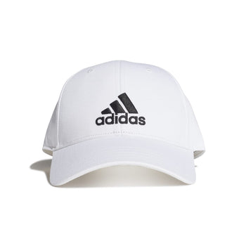 Cappellino bianco con logo ricamato adidas Baseball, Brand, SKU a732000116, Immagine 0